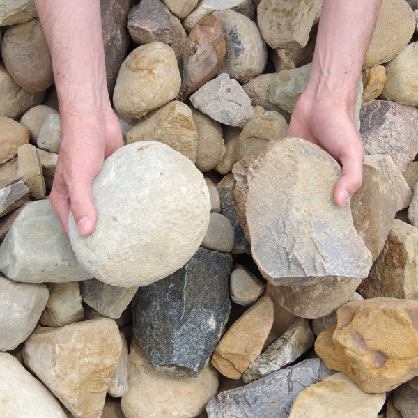 River Gravel: Oversize - $55 Per Ton - Local Delivery Derry Latrobe Greensburg Ligonier Pennsylvania