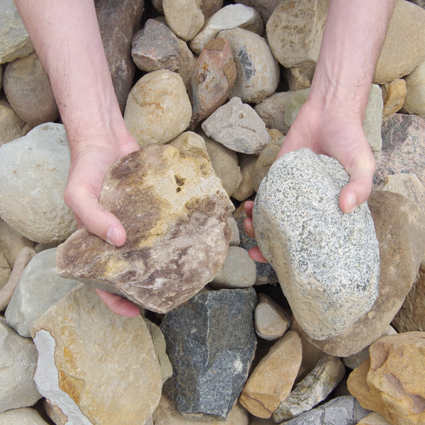 River Gravel: Oversize - $55 Per Ton - Local Delivery Derry Latrobe Greensburg Ligonier Pennsylvania