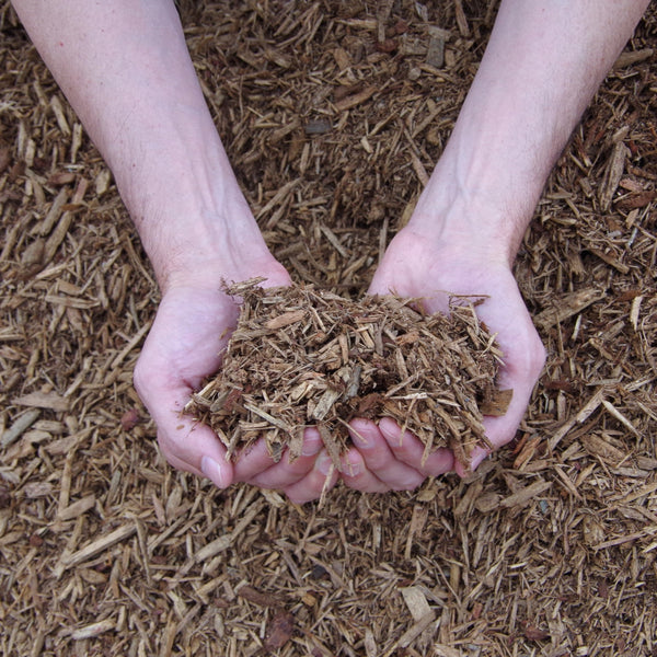 Double Ground Natural Hemlock Mulch - $37.50 Per Cubic Yard -  Local Delivery Derry Latrobe Greensburg Ligonier Pennsylvania